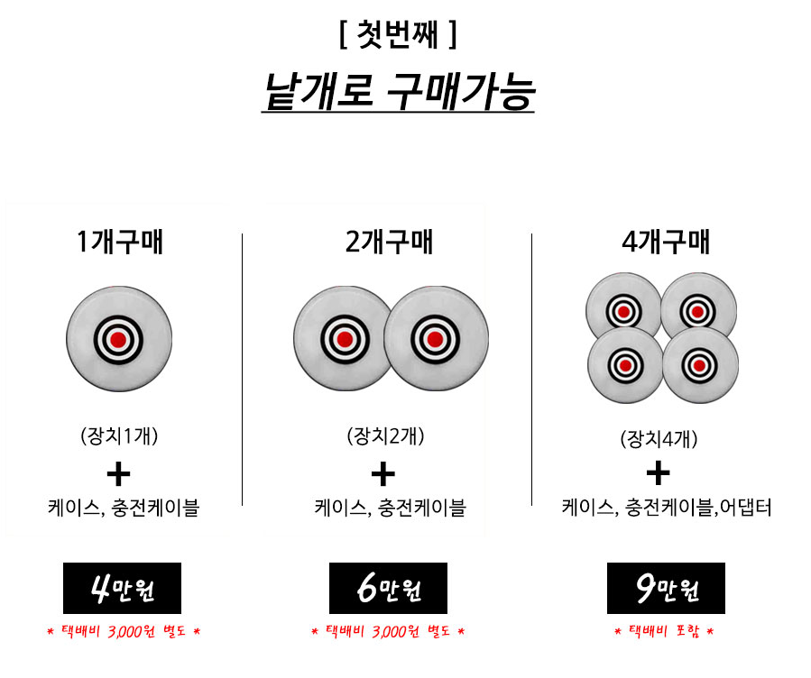초레이 서브트레이너(1입,2입,3입,4입)